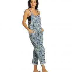 Free People Hot Shot Printed Onesie Indigo Combo