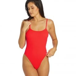 Free People Free Throw Bodysuit Hot Watermelon