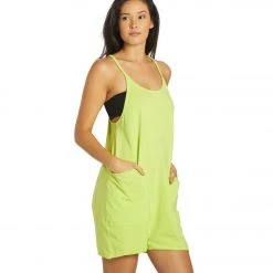 Free People Hot Shot Romper Limelight NEW ARRIVALS