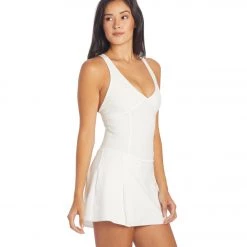 Free People Drop Shot Shortskie White