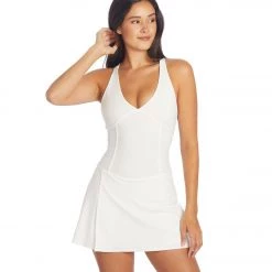 Free People Drop Shot Shortskie White