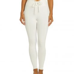 CLOTHING Year Of Ours Ribbed Football Leggings White