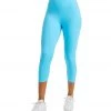 Year Of Ours Ribbed Capri Leggings Pisces Blue