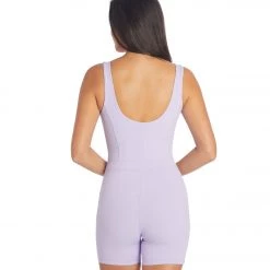 Year Of Ours The Johanna Rib Onesie Lavender