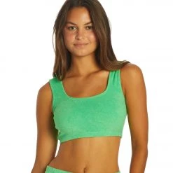 Year Of Ours Terry Bralette Summer Green NEW ARRIVALS