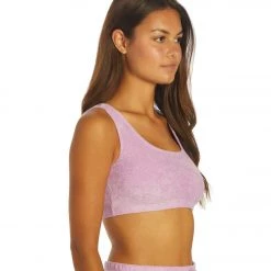Year Of Ours Terry Bralette Violet NEW ARRIVALS