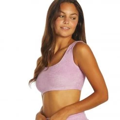 Year Of Ours Terry Bralette Violet NEW ARRIVALS