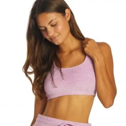 Year Of Ours Terry Bralette Violet NEW ARRIVALS