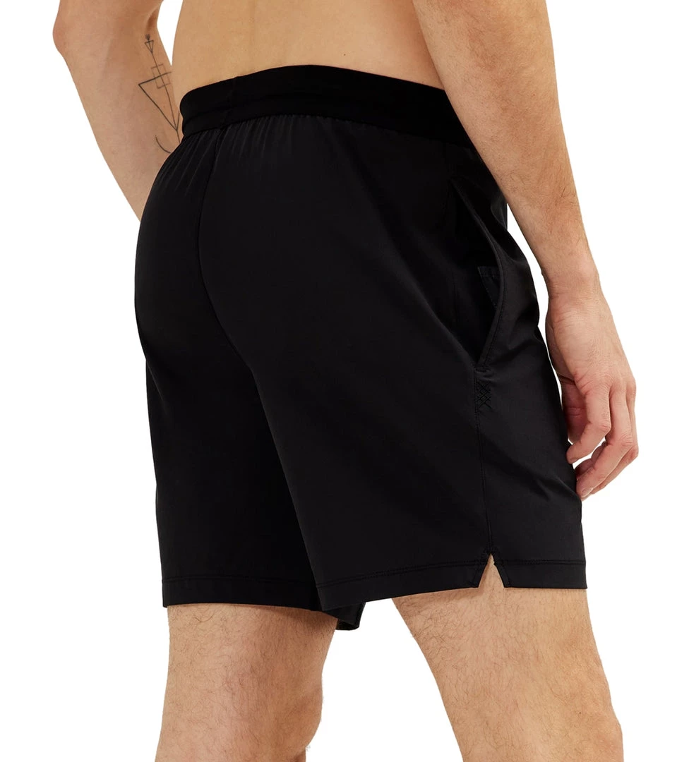 Rhone 7" Mako Tech Short Lined Black 4 Rhone 7" Mako Tech Short Lined Black