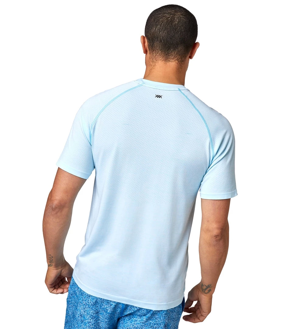 NEW ARRIVALS Rhone Reign Tech Short Sleeve Castaway Heather 4 NEW ARRIVALS Rhone Reign Tech Short Sleeve Castaway Heather