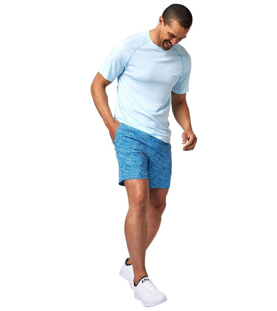 NEW ARRIVALS Rhone Reign Tech Short Sleeve Castaway Heather 5 NEW ARRIVALS Rhone Reign Tech Short Sleeve Castaway Heather